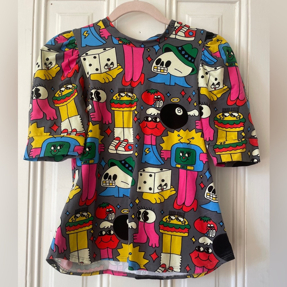 Small Nooworks puff sleeve shirt